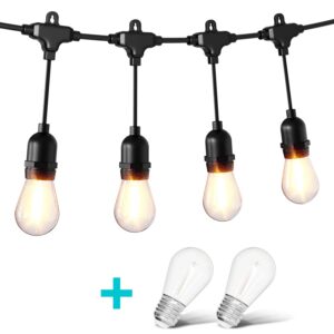 Sodo girlianda su 20x LED lemputėmis 20 m, lauko apšvietimas 9W - Image 3