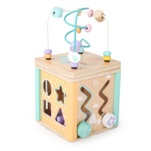 Medinis lavinamasis kubas, rūšiuoklis Ecotoys - Image 3