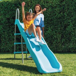 Sodo čiuožykla vaikams 244 cm didelė plieninė plastikinė - 44107 INTEX - Image 3