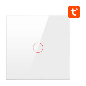 Smart Light Switch ZigBee Avatto ZTS02-EU-W1 1 Way TUYA baltos spalvos - Image 2