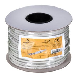 Gembird CAT6 FTP 100m tinklo kabelis Pilka F/UTP (FTP)
