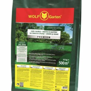 WOLF GARTEN VEJOS SĖKLOS PREMIUM PAVĖSIUI IR SAULEI SP 500m2 PARTIJOS ŽYM. DE074-343007M