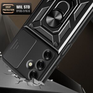Tech-Protect CamShield Pro dėklas skirtas Samsung Galaxy M35 5G juodos spalvos - Image 3