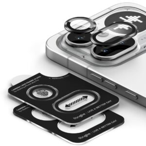 Telefono kameros apsauga Ringke CAMERA 2-pack Nothink Phone 4A Pro juodos spalvos - Image 4