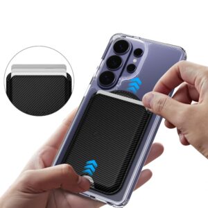Tech-Protect CH02 MagWallet MagSafe Universal Magnetic Caed Holder Carbon - Image 4