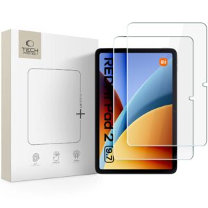 Grūdintas stiklas Tech-Protect Glass Fit+ 2-Pack Xiaomi Redmi Pad 2 9.7 skaidrus