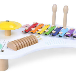 Muzikinis stalas su instrumentais, cimbolais +18m ECOTOYS - Image 4
