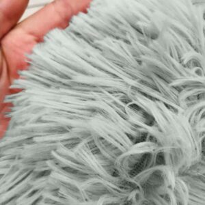 Universali pliušinė lova šunims ir katėms, 40 cm – šviesiai pilka - Image 4