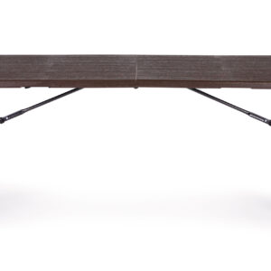 Maitinimo rinkinys 180 cm banketinis stalas + 2 suolai, rudas – MultiGarden - Image 4