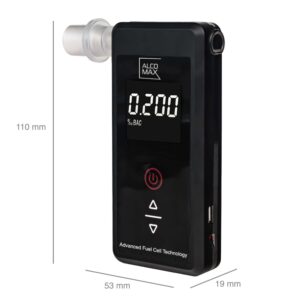 Elektrocheminis alkotesteris AX7 su PLATINA, 5000 matavimų be kalibravimo - Image 4