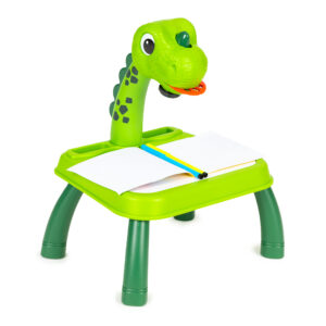 Dinozauro formos piešimo projektorius, 12 žymeklių, 24 šablonai - Image 4