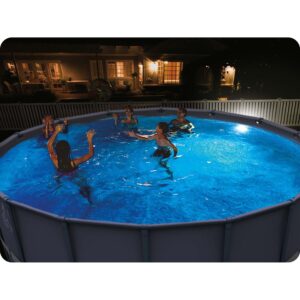 Magnetinis baseino šviestuvas, įvairių spalvų, LED INTEX 28698 - Image 4