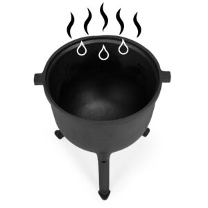 Ketaus pastatomas katilas 15L, medžiotojo puodas, laužo kepsninė, MultiGarden - Image 4