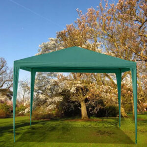 Sodo komercinė pavėsinė-palapinė, 3x3 m, 4 sienos, žalia, MultiGarden - Image 4