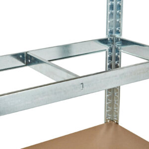 Sandėliavimo lentyna 180x90x40 cm, cinkuotas plienas, 5 lentynos, 875 kg talpa ModernHome - Image 4
