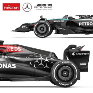 Nuotoliniu būdu valdomas automobilis Mercedes AMG F1 W15 E R/C, mastelis 1:12, Rastar 10250 - Image 4