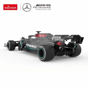 Nuotoliniu būdu valdomas automobilis Mercedes-AMG F1 W11 EQ Performance R/C, mastelis 1:18, Rastar 98500 - Image 4