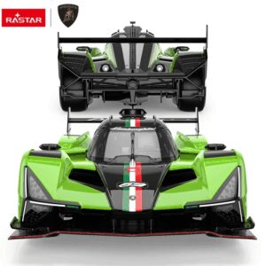 Nuotoliniu būdu valdomas automobilis Lamborghini SC63 LMDH R/C, mastelis 1:14, Rastar 10150 - Image 4