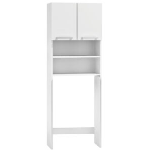 Vonios kambario spintelė virš skalbimo mašinos, lentyna, 183 cm ModernHome - Image 4