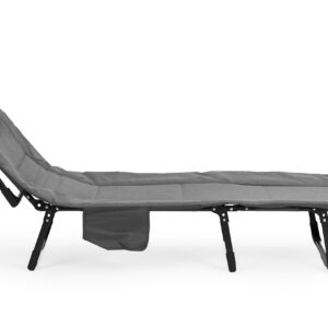 Kempingo lova 200x65 cm, sulankstoma gulto tipo lova, MultiGarden - Image 4