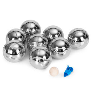 Boules žaidimo rinkinys Petanque 8 rutuliai + dėklas ir priedai - Image 4