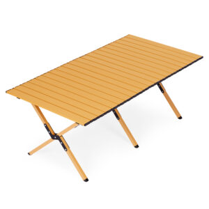 Sulankstomas stovyklavimo stalas 120x60 cm su nešiojimo krepšiu, MultiGarden - Image 4