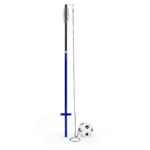 Tetherball futbolo treniruočių rinkinys su virve, stulpu, spyruokle, kamuoliu ir pompa, MOVEPRO - Image 4