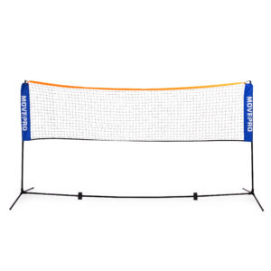 Universalus 305x140 cm 3-in-1 reguliuojamas tinklas badmintonui, tinkliniui ir tenisui su krepšiu, MOVEPRO - Image 4