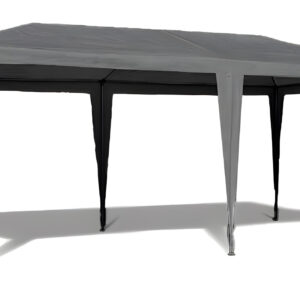 Sodo komercinė pavėsinė-palapinė, 3x6 m, 6 sienos, pilka, MultiGarden - Image 4