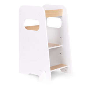 Montessori virtuvės pagalbininkas, reguliuojamas vaikiškas laiptelis-kėdutė ECOTOYS - Image 4