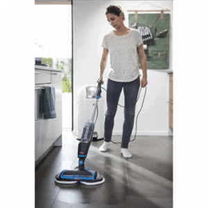 Bissell | Mop | SpinWave | Corded operating | Electric | Washing function | 105 W | Blue/Titanium - Image 1