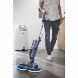 Bissell | Mop | SpinWave | Corded operating | Electric | Washing function | 105 W | Blue/Titanium - Image 2