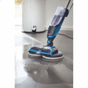 Bissell | Mop | SpinWave | Corded operating | Electric | Washing function | 105 W | Blue/Titanium - Image 5