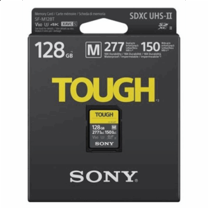 Sony | Tough Memory Card | UHS-II | 128 GB | SDXC | Flash memory class 10