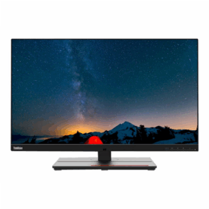 Lenovo | ThinkVision | P27u-20 | 27 " | IPS | 4K UHD | 16:9 | 60 Hz | 4 ms | 3840 x 2160 | 450 cd/m² | HDMI ports quantity 2 | Raven Black | Warranty 36 month(s) - Image 1