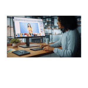 Lenovo | ThinkVision | P27u-20 | 27 " | IPS | 4K UHD | 16:9 | 60 Hz | 4 ms | 3840 x 2160 | 450 cd/m² | HDMI ports quantity 2 | Raven Black | Warranty 36 month(s) - Image 37