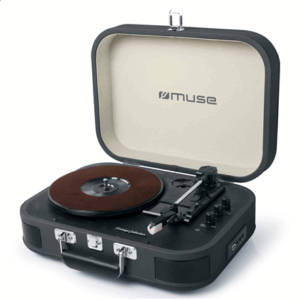 Muse | Turntable Stereo System | MT-201 DG | USB port | AUX in - Image 2