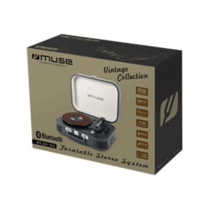 Muse | Turntable Stereo System | MT-201 DG | USB port | AUX in - Image 4