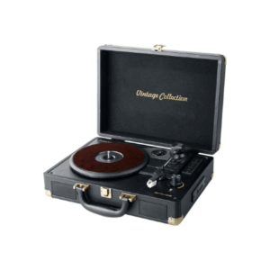 Muse | Turntable Stereo System | MT-103 GD | Black | 3 speeds | USB port | AUX in - Image 4