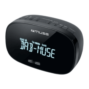 Muse | DAB+/FM Dual Alarm Clock Radio | M-150 CDB | Alarm function | AUX in | Black - Image 3