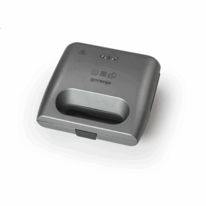 Gorenje | Sandwich maker | SM703GCG | 700 W | Number of plates 3 | Number of pastry 2 | Grey - Image 2