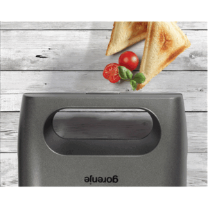 Gorenje | Sandwich maker | SM703GCG | 700 W | Number of plates 3 | Number of pastry 2 | Grey - Image 4