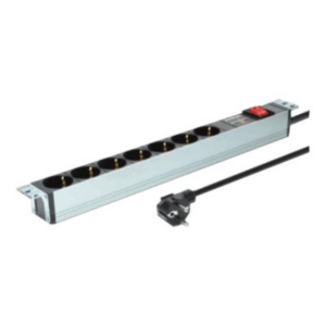 Digitus | 1U Aluminum PDU, rackmountable, 7x safety outlet 16A Plug, 250VAC 50/60Hz, switch, surge protection | DN-95407 - Image 6