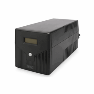 Digitus | Line-Interactive UPS | Line-Interactive UPS DN-170075, 1500VA, 900W, 2x 12V/9Ah battery, 4x CEE 7/7 outlet, 2x RJ45, 1x USB 2.0 type B, 1x RS232, LCD, Simulated Sine Wave, 380x158x198mm, 10.1kg | 1500 VA | 900 W - Image 3