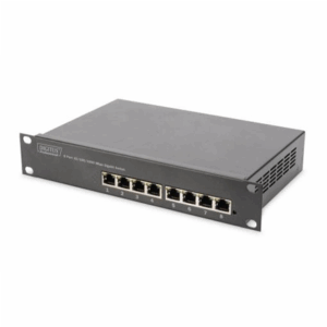 Digitus 10" Network Set, 6U cabinet, shelf, PDU, 8-port switch, CAT 6 patch panel, Grey | Digitus | Network Set | DN-10-SET-1 - Image 4