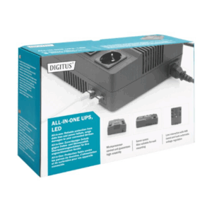 Digitus | All-in-One UPS | All-in-One UPS, 600VA/360W, LED 12V/7Ah x1, 4x CEE 7/7,3x IEC C13, USB, RJ45 | 600 VA | 360 W - Image 10