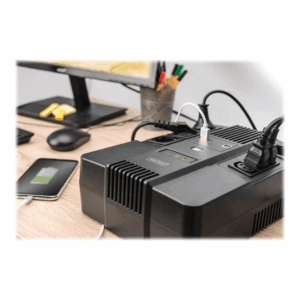 Digitus | All-in-One UPS | All-in-One UPS, 600VA/360W, LED 12V/7Ah x1, 4x CEE 7/7,3x IEC C13, USB, RJ45 | 600 VA | 360 W - Image 12