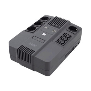 Digitus | All-in-One UPS | All-in-One UPS, 600VA/360W, LED 12V/7Ah x1, 4x CEE 7/7,3x IEC C13, USB, RJ45 | 600 VA | 360 W - Image 7