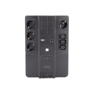 Digitus | All-in-One UPS | All-in-One UPS, 600VA/360W, LED 12V/7Ah x1, 4x CEE 7/7,3x IEC C13, USB, RJ45 | 600 VA | 360 W - Image 8