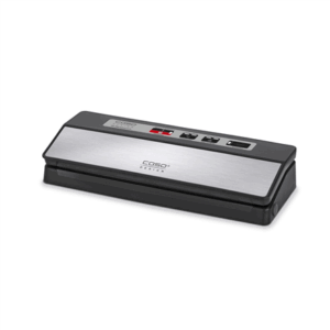 Caso | Bar Vacuum sealer | VR 390 advanced | Power 110 W | Temperature control | Black/Stainless steel - Image 1